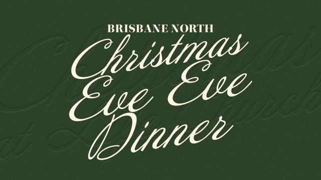 Christmas Eve Eve Dinner