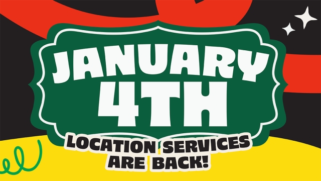 Location Services are Back!