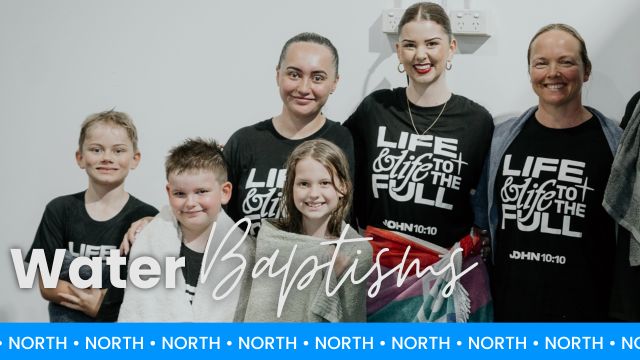 Water Baptisms at North